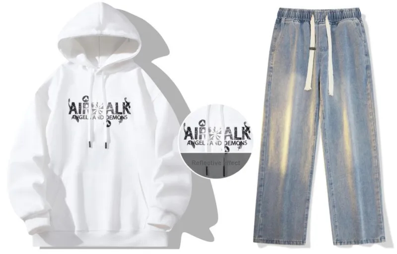 Airwalk Sweatshirt Sets Unisex-73