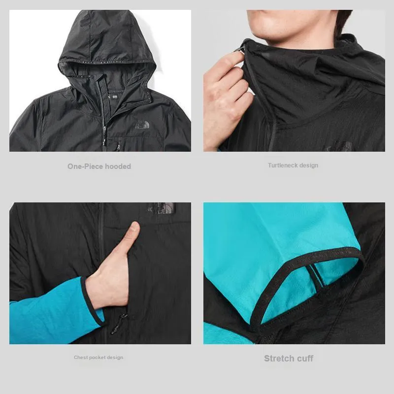 THE NORTH FACE Sun Protection Clothing Men Black Green-5