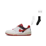 White Red (Comes with 2 Pairs of Socks)
