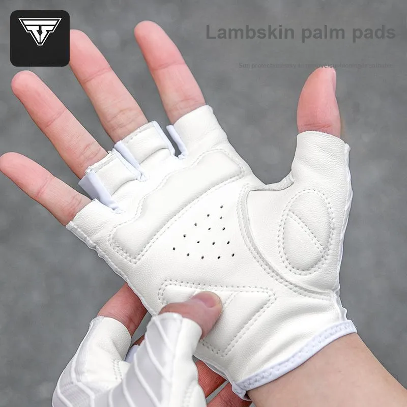 TOSUOD Cycling Gear Cycling Glove Riding Unisex Sheepskin-1