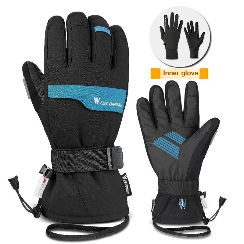 WEST BIKING Riding Equipment Cycling Glove Outdoor Unisex Snow Beauty Cotton M/L/XL/XXL-6