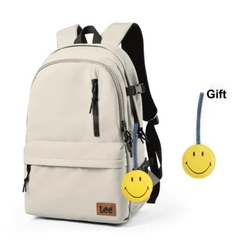 Lee Oxford Commute University Student Backpack Regular Unisex Khaki/Black