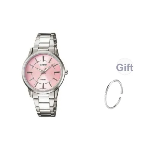 CASIO Кварцевый механизм Часы Женские Розовый циферблат