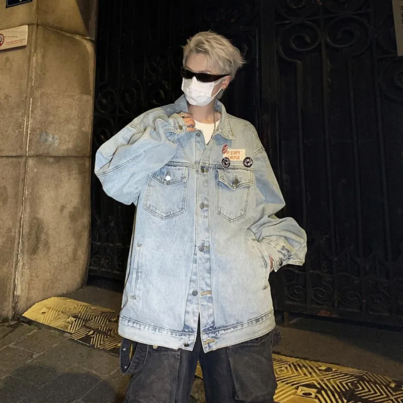 SIL VITIN Denim Jackets Unisex-9