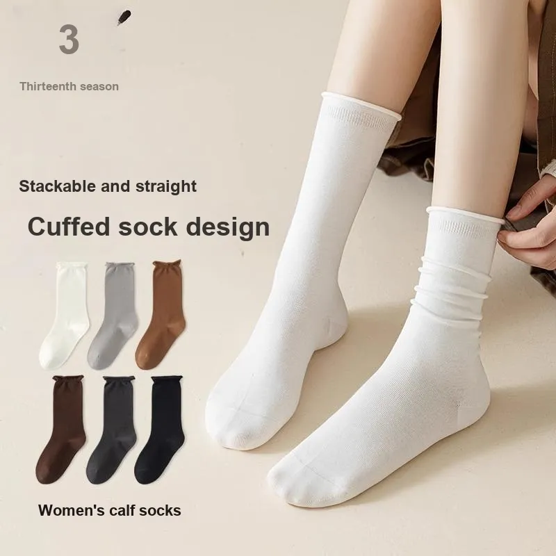 Thirteen day Season Mid Calf Socks Women's 5 Pack-13