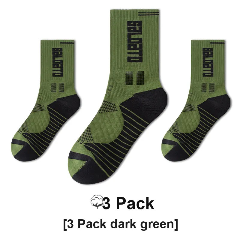 ROBINHOOD Basketball Socks Men's 3 Pack-5