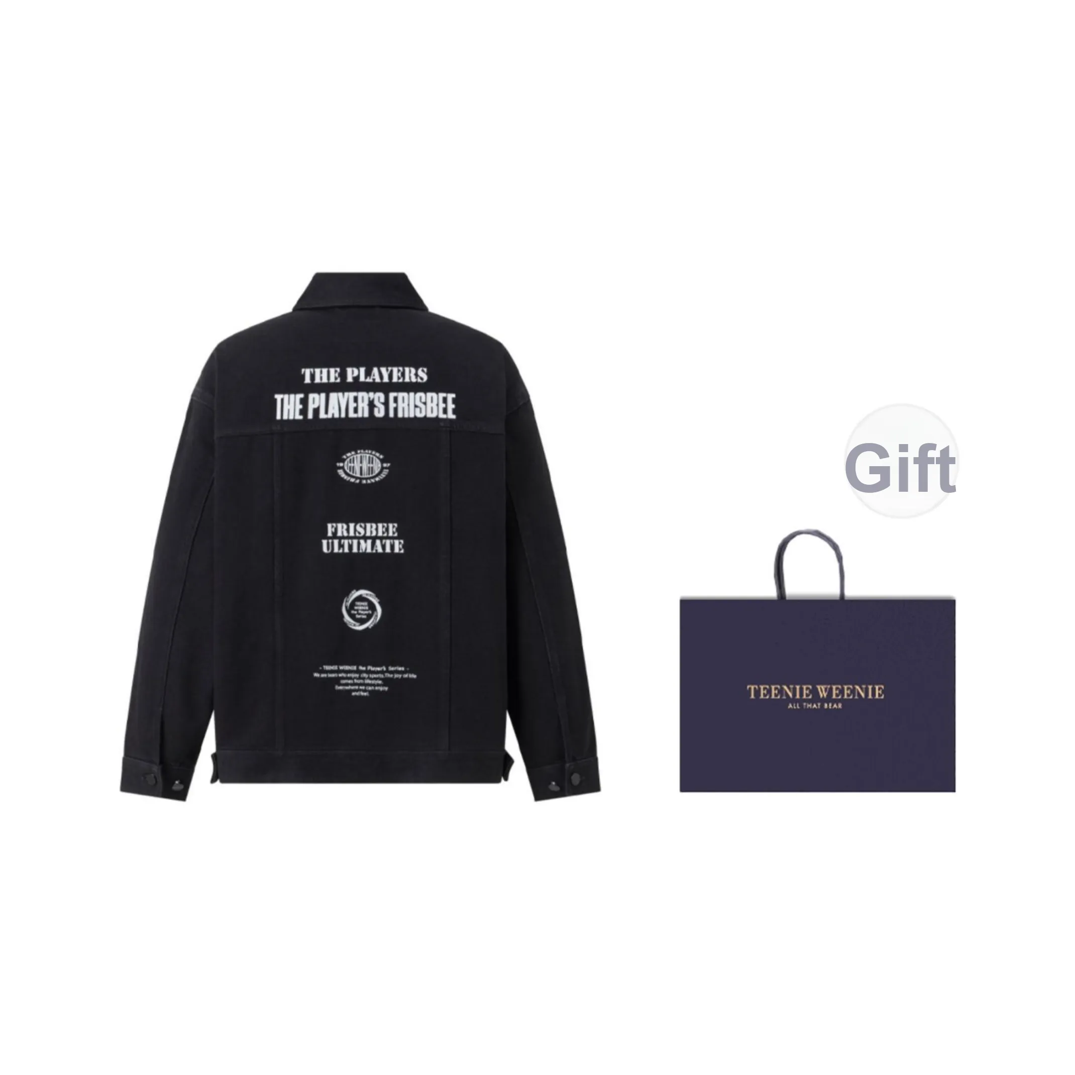 Teenie Weenie Men Denim series Деним Куртка Унисекс Черный