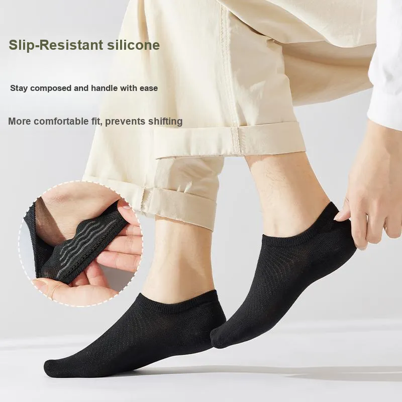 Ordifen No Show Socks Men's 5 Pack-2