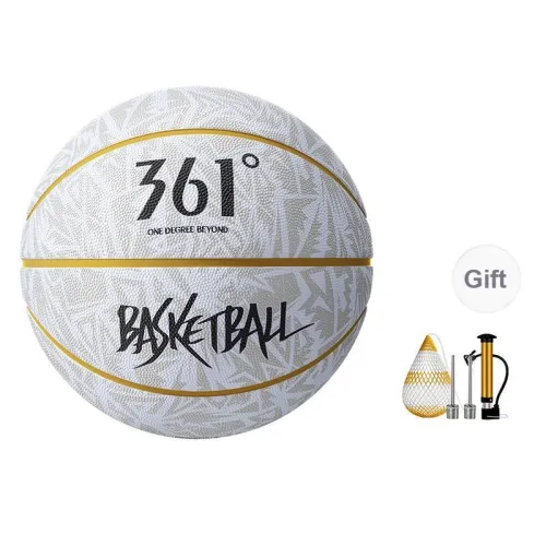 361° Rubber Basketball Smoke Mist Gray No. 5, No. 7 Training Unisex