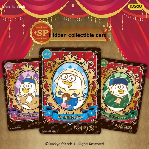 KAYOU Little Liu Duck Miracle Collection С наполнителем Head Universal Cards 18 Pack Полная коробка