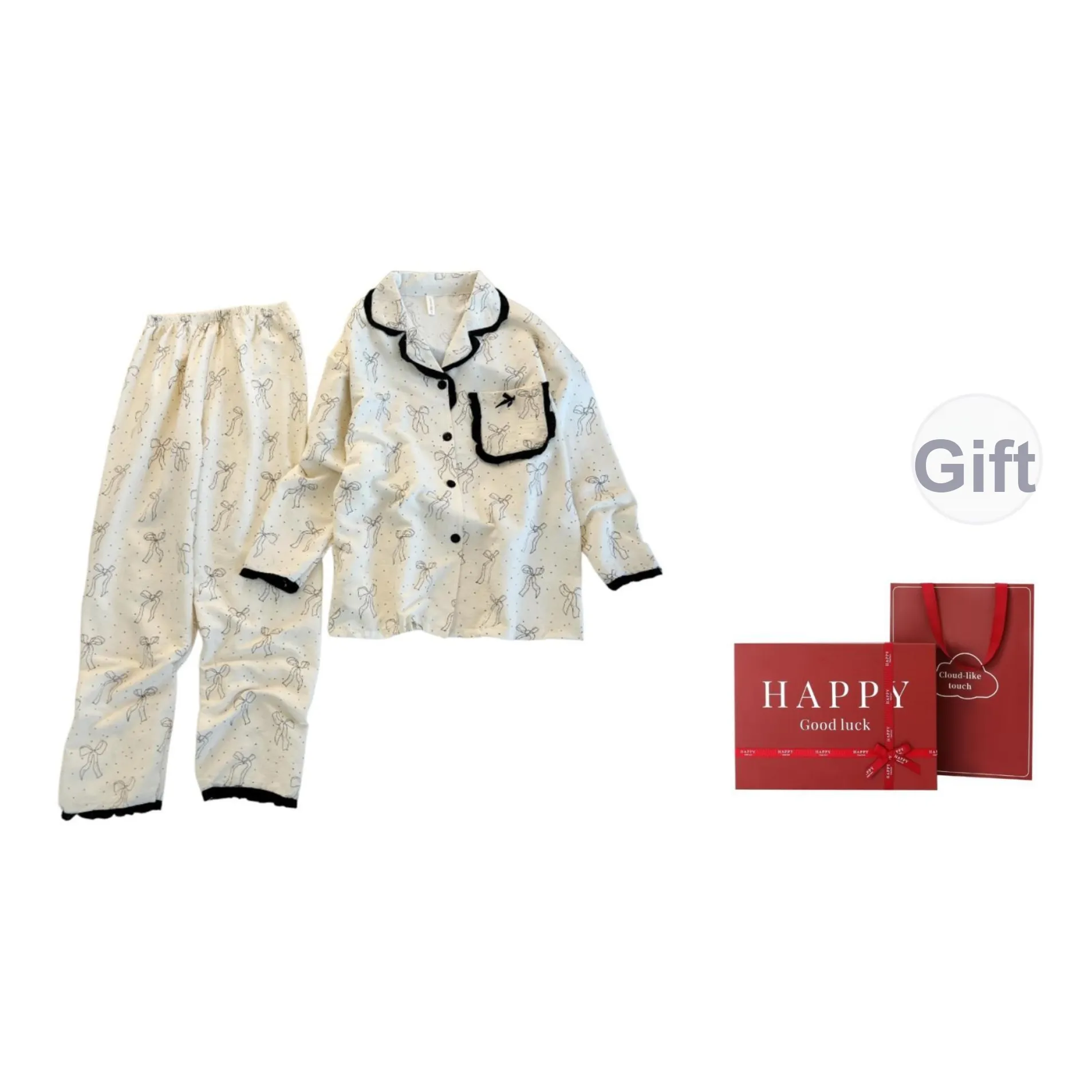 ЮЙЧЖАОЛИНЬ Pajama Подарочная коробка Весенний и Осенний Женские