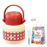 Red Plaid+Cup Cleaning Brush+Exclusive Shopping Bag