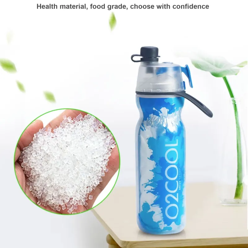 O2COOL Outdoor Water Equipment Water Container 590ml Low Density Polyethylene ABS Resin Watercolor Vertical Stripes-3