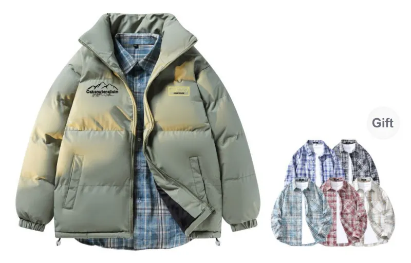 CSKS Puffer Jackets Unisex-43
