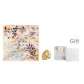 Orange+Lily of The Valley Limited Mother's Day Silk Scarf Box