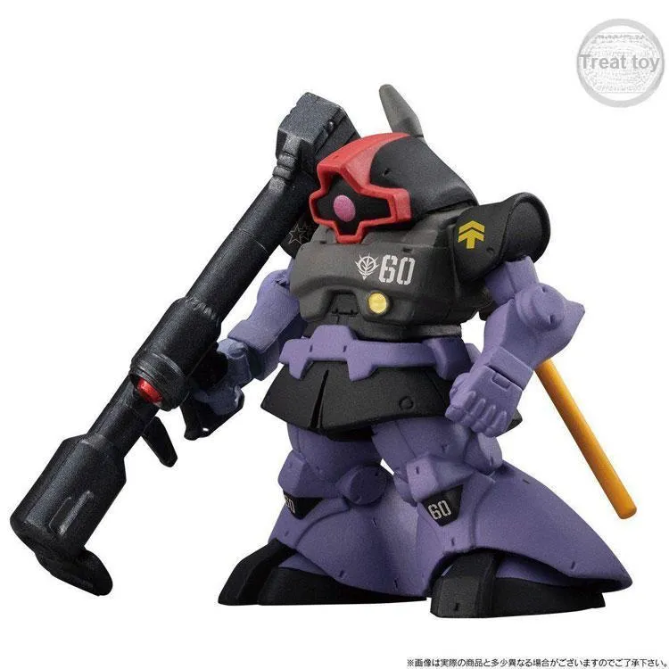 BANDAI Zaku PB Limited Food Play FW CORE Black Triple Star Zaku II Daio Set Assembled Models 5.5cm-2