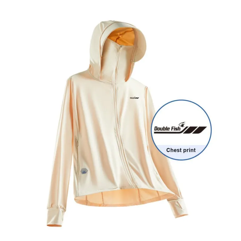 DOUBLEFISH Breathable Quick Dry Sun Protection Clothing Unisex-12