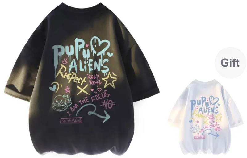 PUPU ALIENS T-Shirts Unisex-22