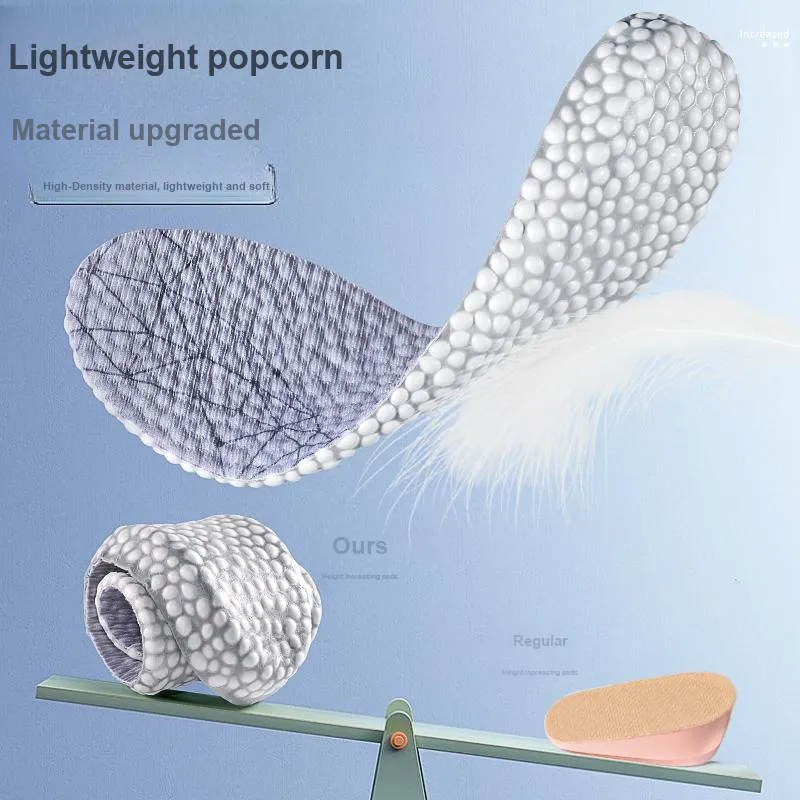 Maigaole Popcorn Kernels Insoles Unisex-3