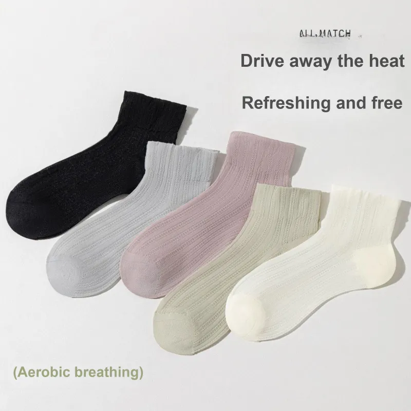 XXLLG Short Socks Women's 4 Pack-5