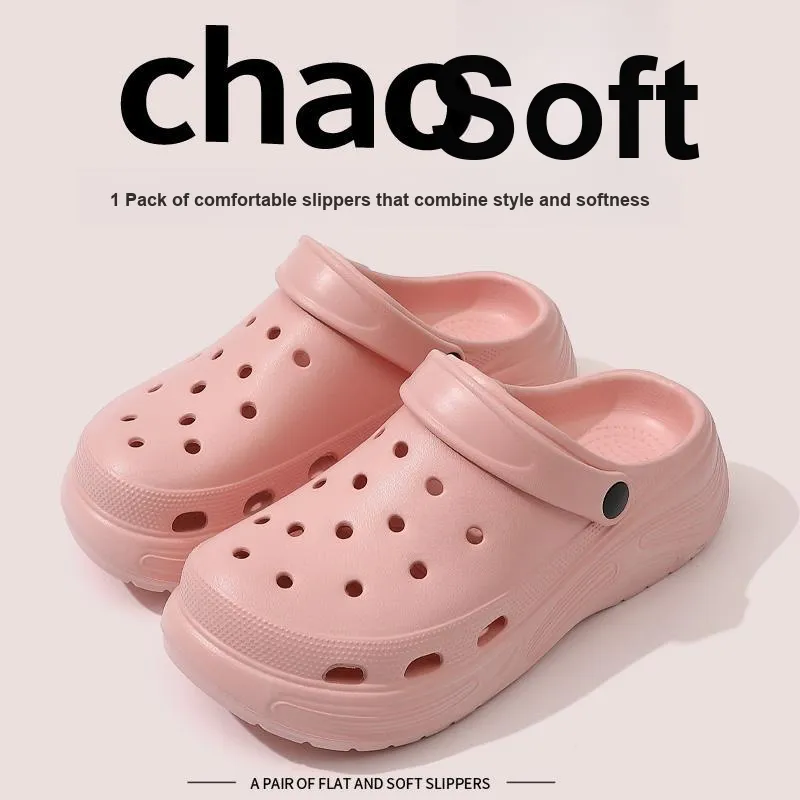 Foot Recreation Slippers Minimalist Style Fashion Versatile Breathable Squashy And Bouncy Feeling-8