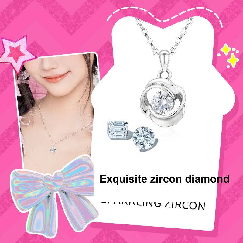 Barbie 999 Fine Silver Necklaces Women's-1