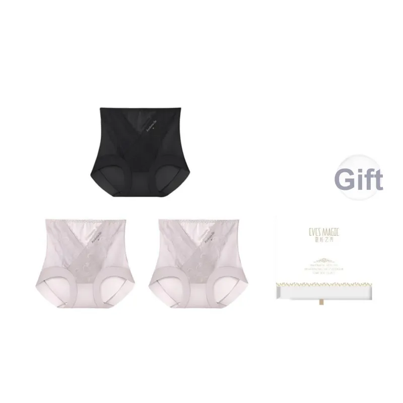 XIA.WA.ZHI.XIU Underpants Women's Shopping Bag 3 Pack-42