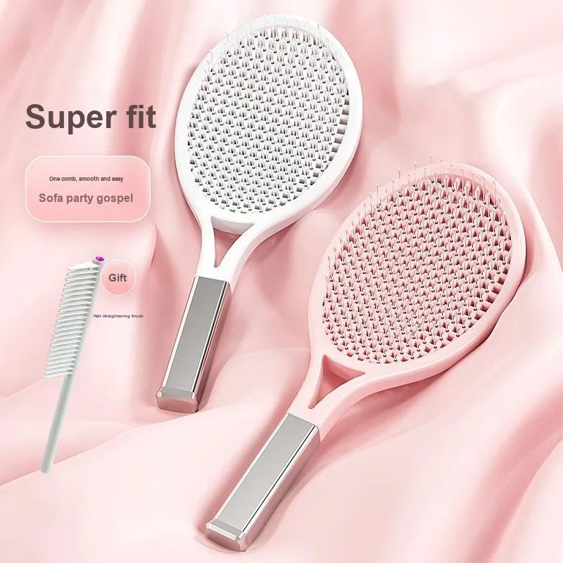 Love Of Wormwood Tennis Racket Puff Comb Massage-3