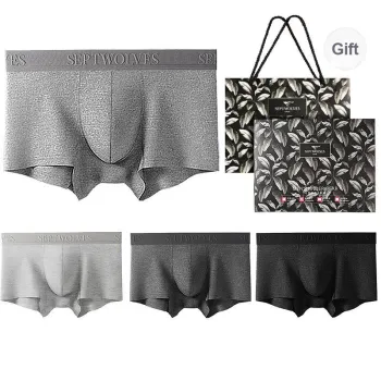 SEPTWOLVES Underpants Men's 4-Piece Gift Box Sets