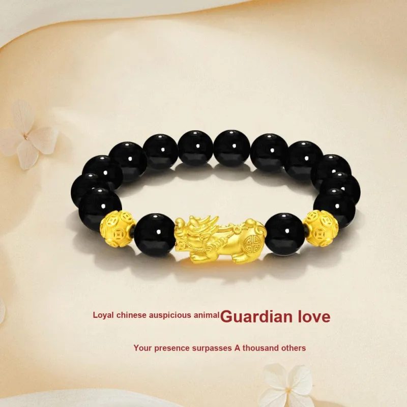 Master Kim Agate Bracelets Unisex-3