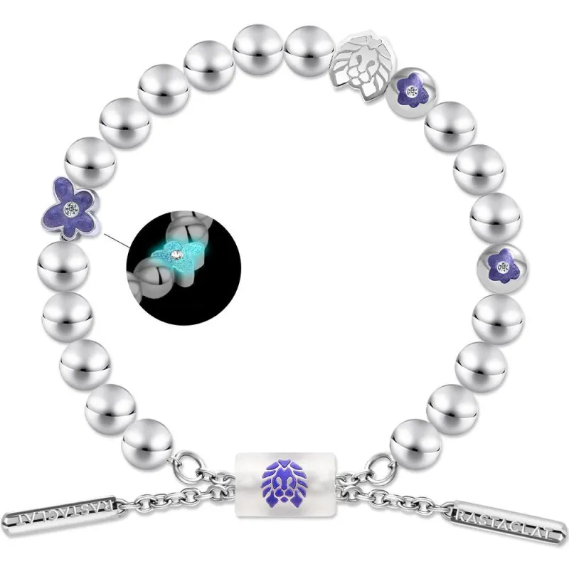 Rastaclat Titanium Steel Little Lion Bracelet Unisex-0