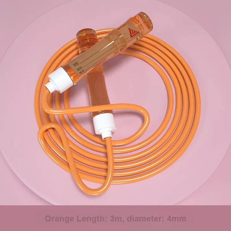 LENWAVE Fitness Training Non Countable Jump Ropes Students Handle Material Plastic, Rope Material PVC 3m-15