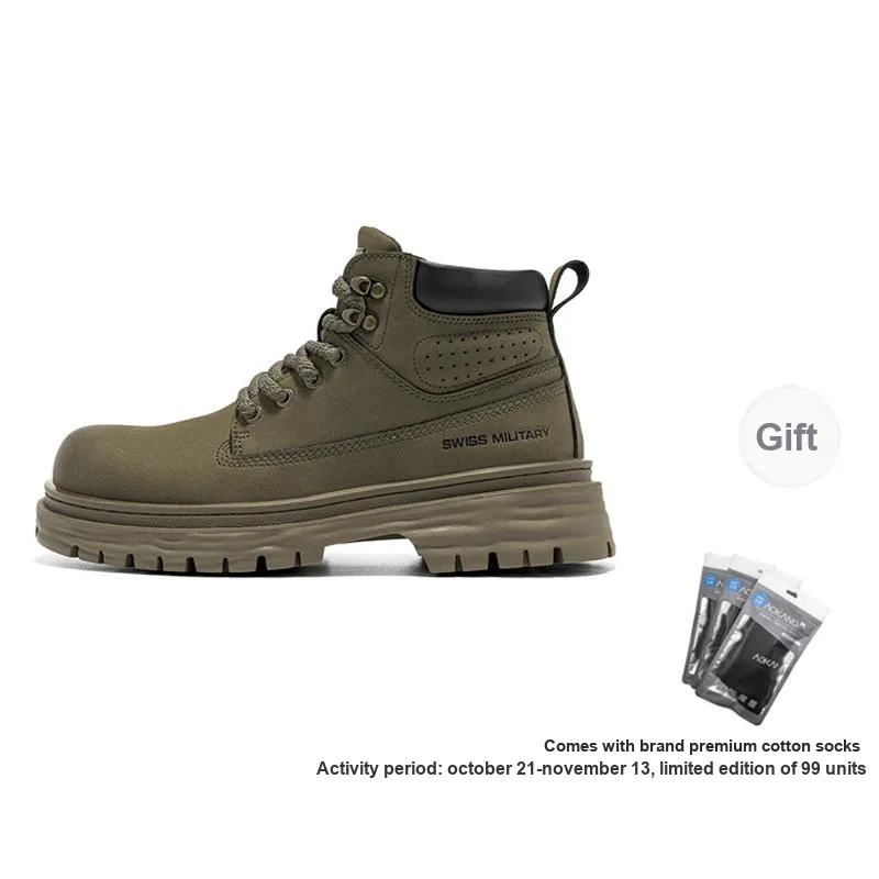 AOKANG Awakening Series Short Martin Boot 3.5CM Men's-13