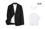 Black (Comes with T-Shirt+Brooch)