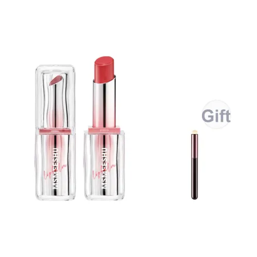 MSMEESHU Макарон Помада глянцевая Увлажняющая Легкая для Смешивания Кожа Привлекательный Тон лица Прозрачный Без Макияжа Естественный 3,2г