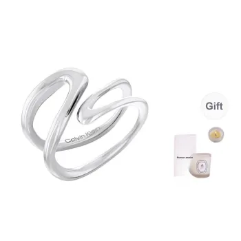 CALVIN KLEIN Stainless Steel Rings Women's Steel
