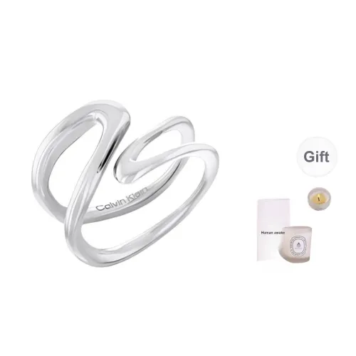 CALVIN KLEIN Stainless Steel Rings Women's Steel