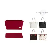 [City33 Burgundy Support Bag Two-Piece Set]Open Top Liner+Bottom Pad (Anti-Sinking)
