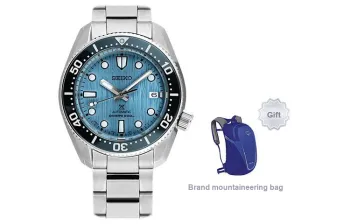 SEIKO Prospe Collection Mechanical Movement Stainless Steel Strap Watch Men's Watches Blue Dial