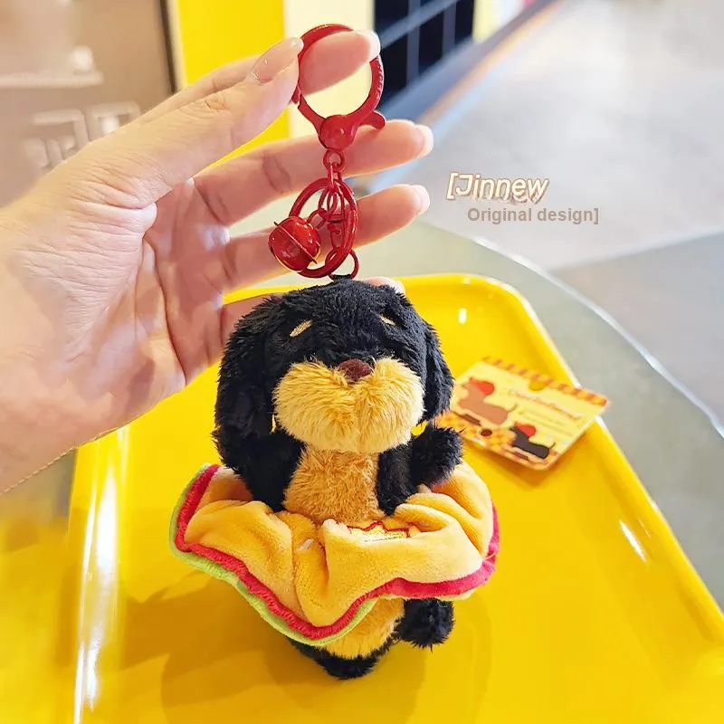 Jinnew Plush Keychains Unisex 11.5cm Height-6