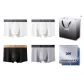 Box+Shopping Bag 4 Pack (White+White+Black+Gray)