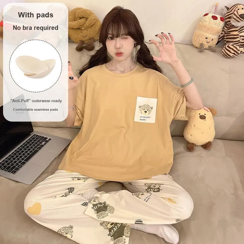 GOSO Pajama Set Women's Sunflower-3
