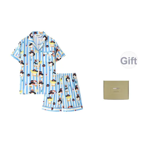 Wabi Town Pajama Подарочная коробка Женские Синий Белый