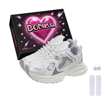 Boldi Kuki Slip Resistant Low Top Chunky Sneakers Women's Box
