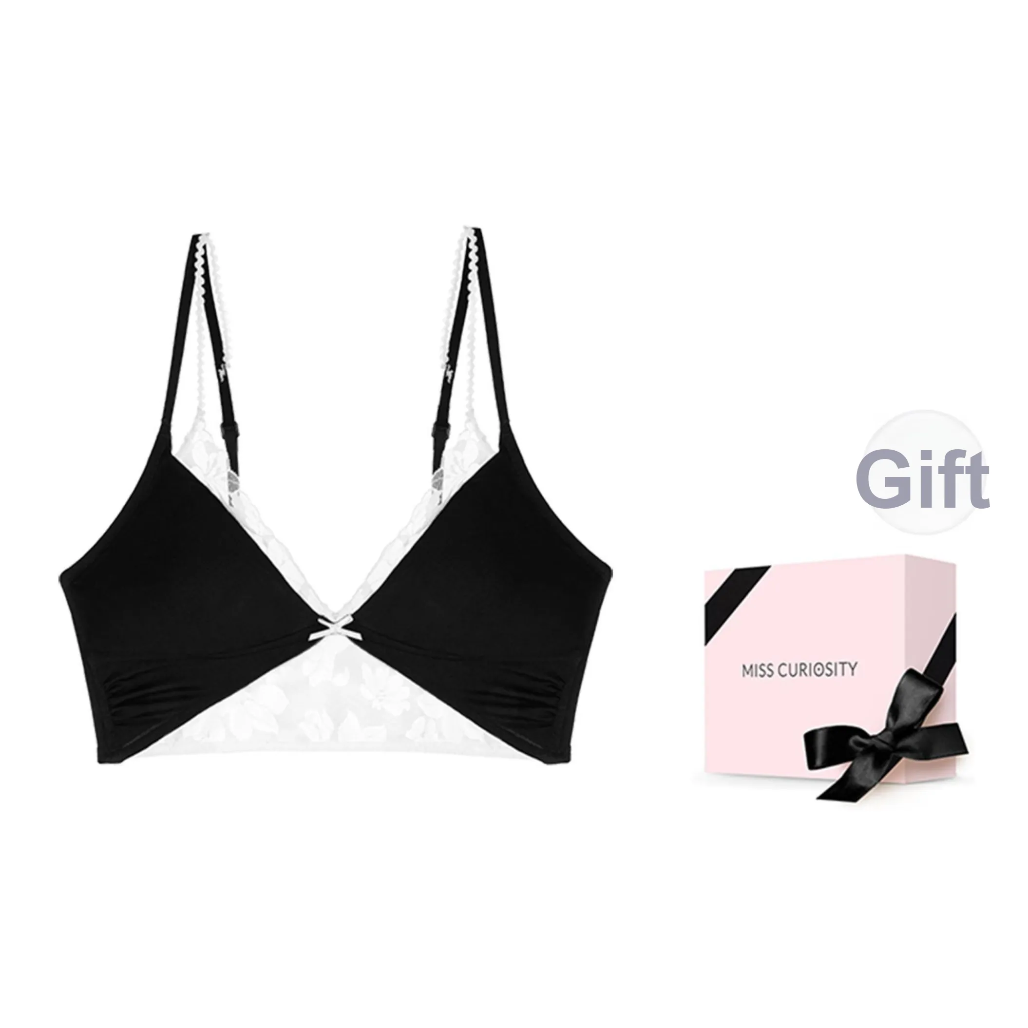 MISS CURIOSITY Бюстгальтер Женский Набор в Коробке