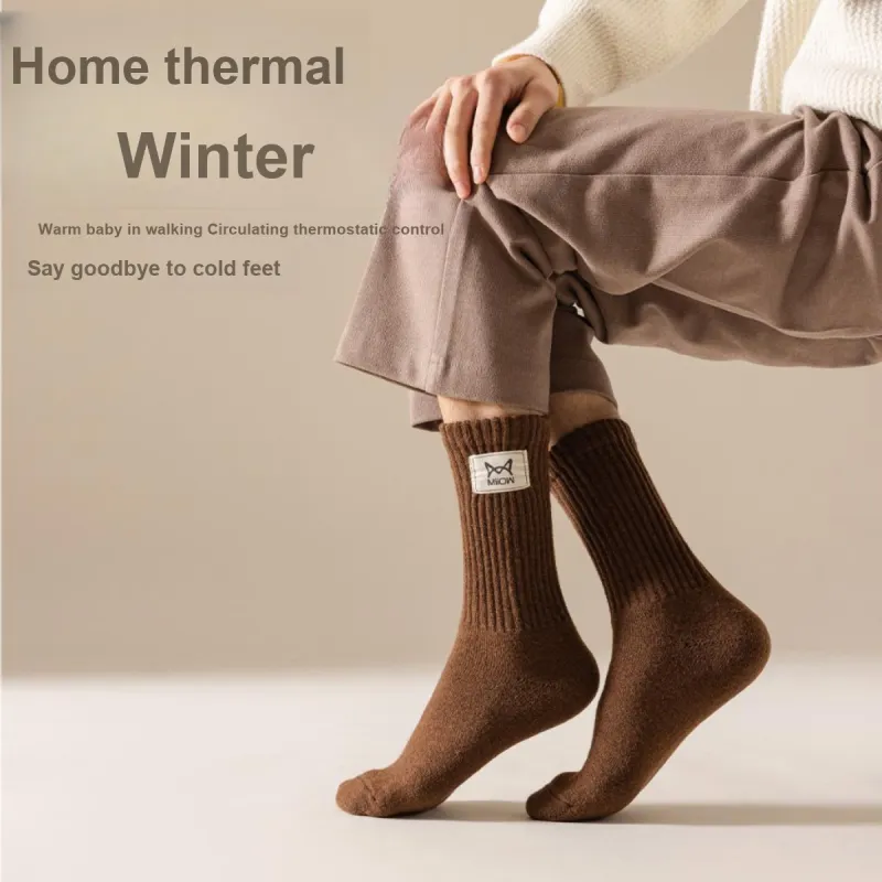 MIIOW Knee High Socks Unisex 4 Pack-4