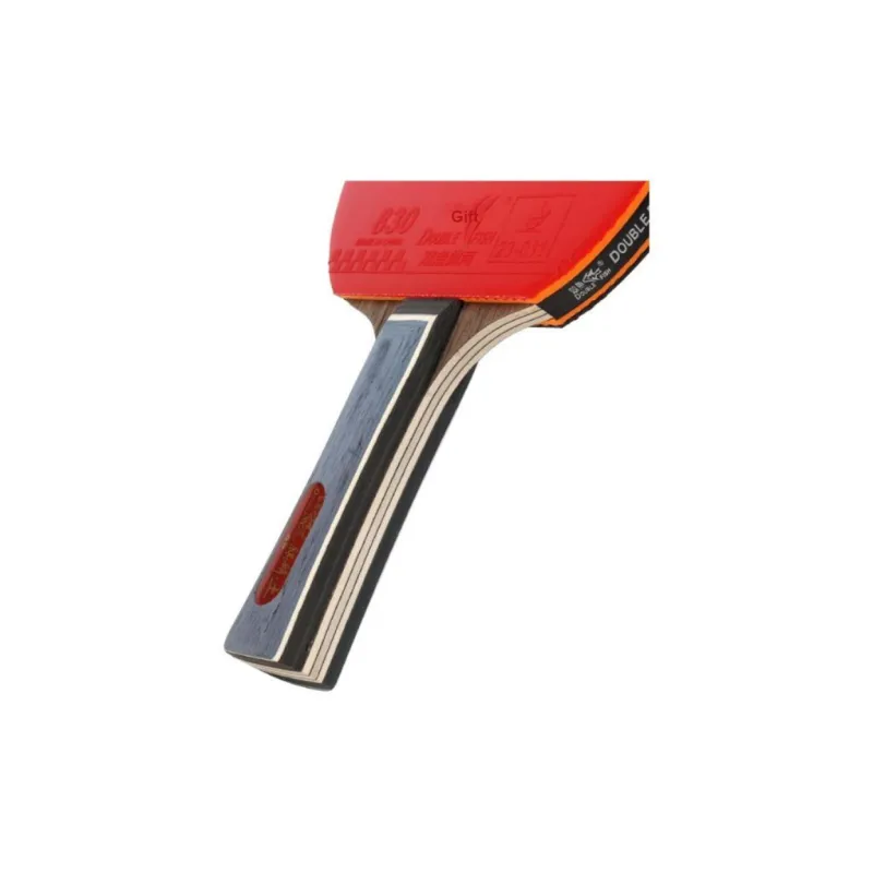 DOUBLEFISH Ping Pong Paddles Unisex All Wood Red-72