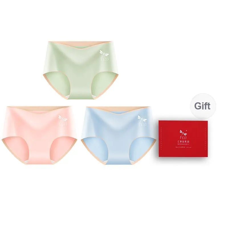 RED DRAGONFLY Cotton Panties Women's Combination Gift Box Set-12