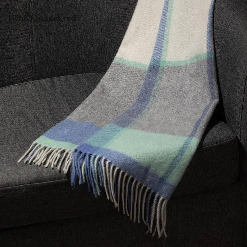 Red Bean 100% Cashmere Knit Scarves Women's-15