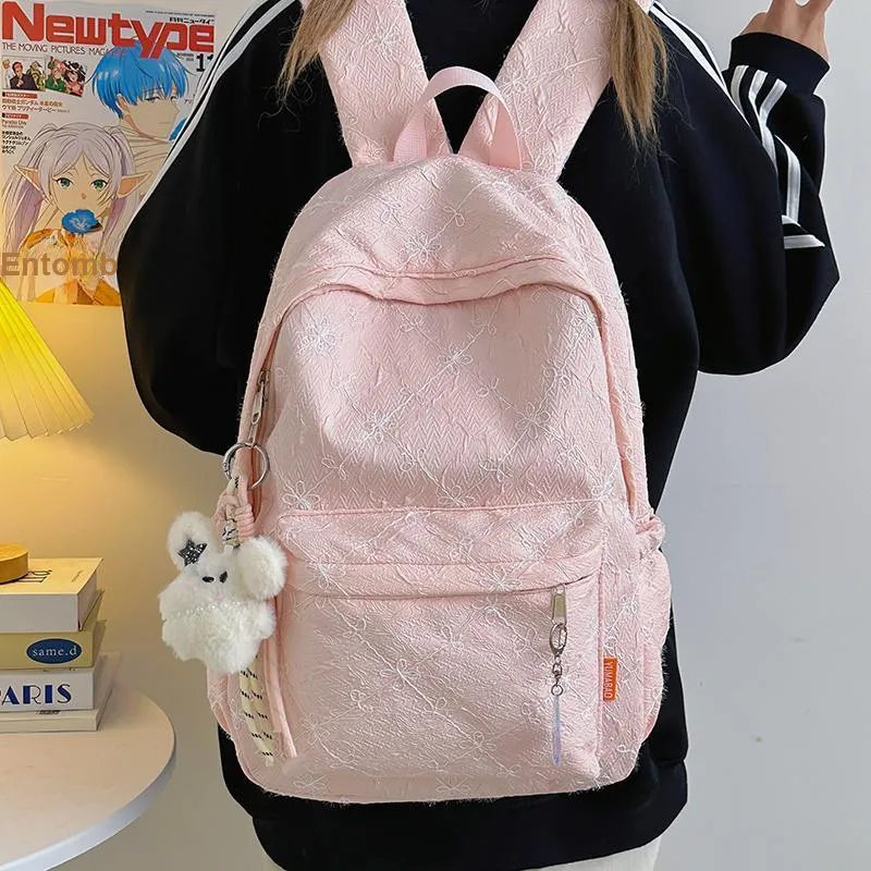 Debecca Polyester Backpack Regular Women's Multicolor-3